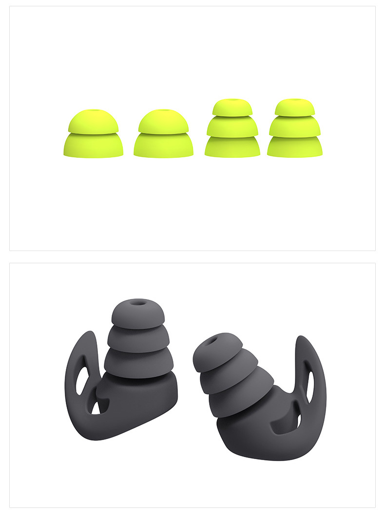 Silicone washable earplugs 0402002