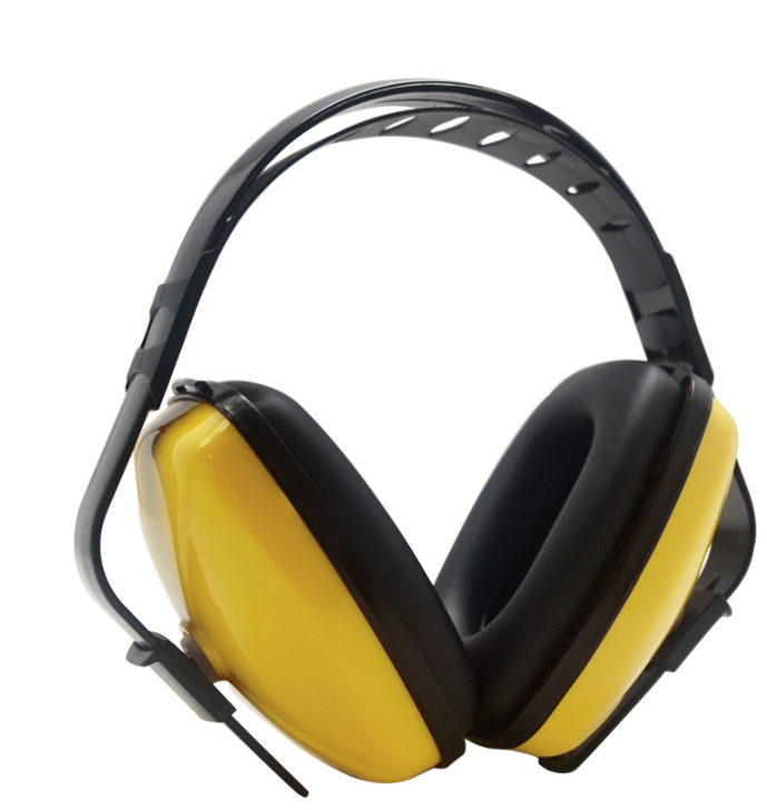 Wear noise-canceling ear muffs 0404013