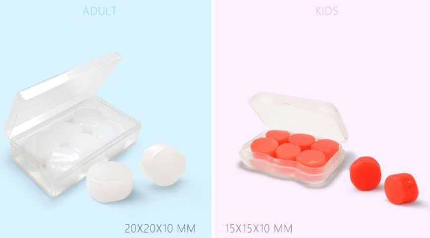 Silicone washable earplugs 0402008