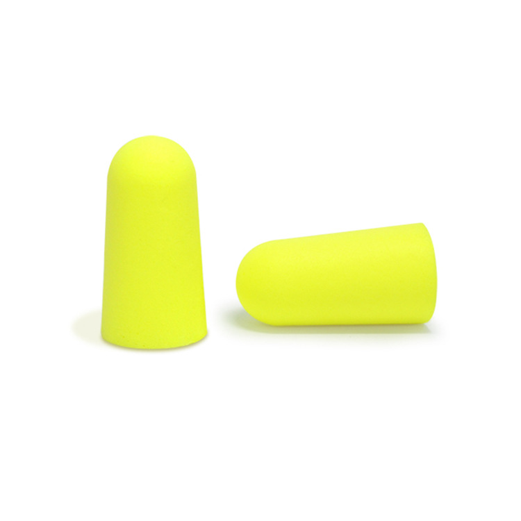 Foamed soundproof earplugs  0401001