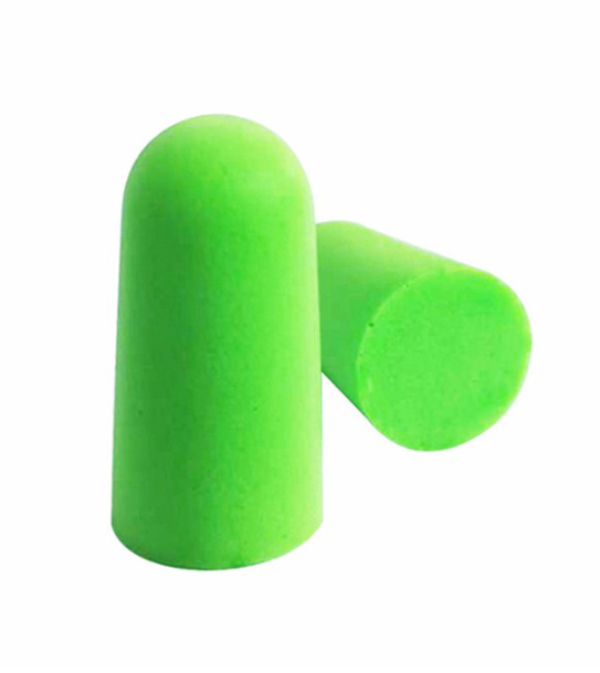 Foamed soundproof earplugs  0401001