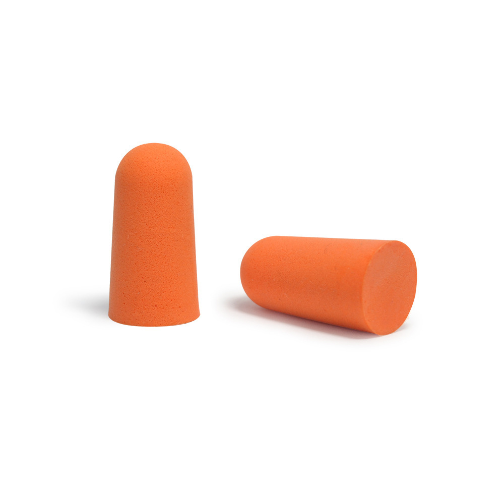 Foamed soundproof earplugs  0401001