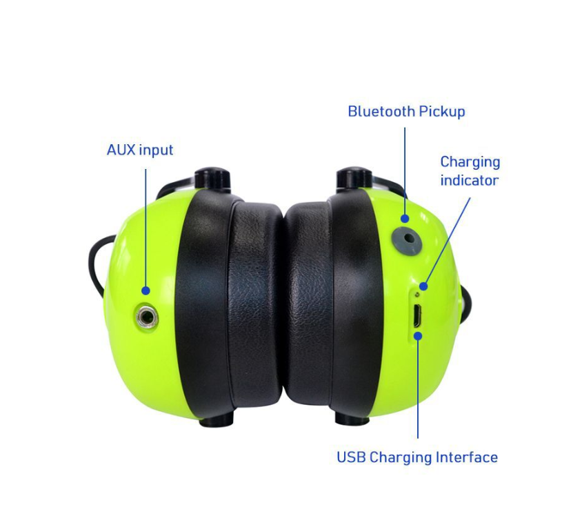 Electronic noise-cancelling ear cups  0407001