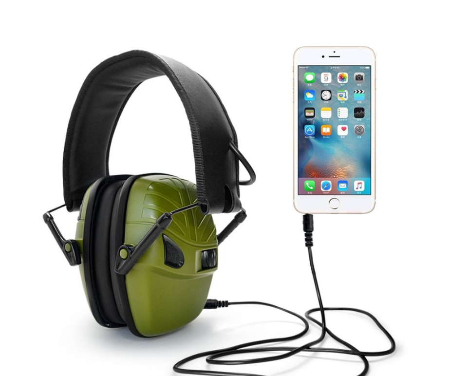 Electronic noise-cancelling ear cups 0407005