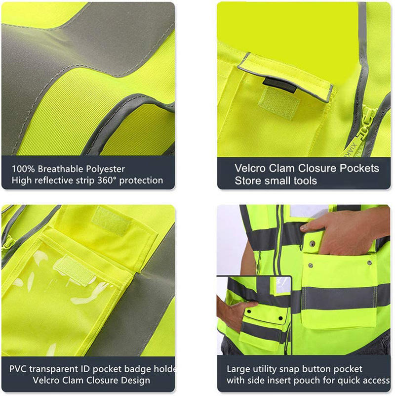 Reflective safety vest 0504011