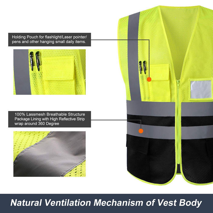 Reflective safety vest 0504012
