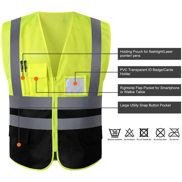 Reflective safety vest 0504012