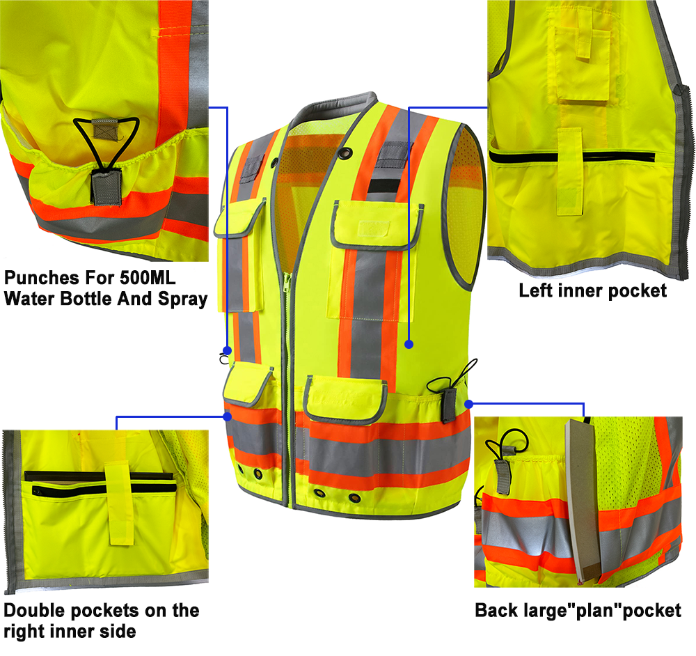 Reflective safety vest 0504026