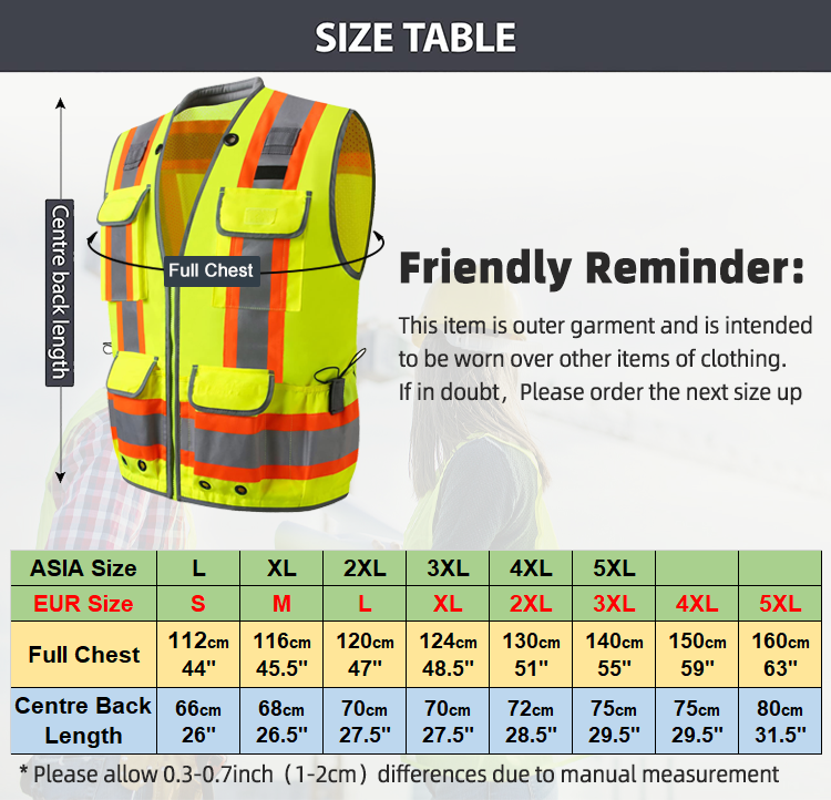 Reflective safety vest 0504026
