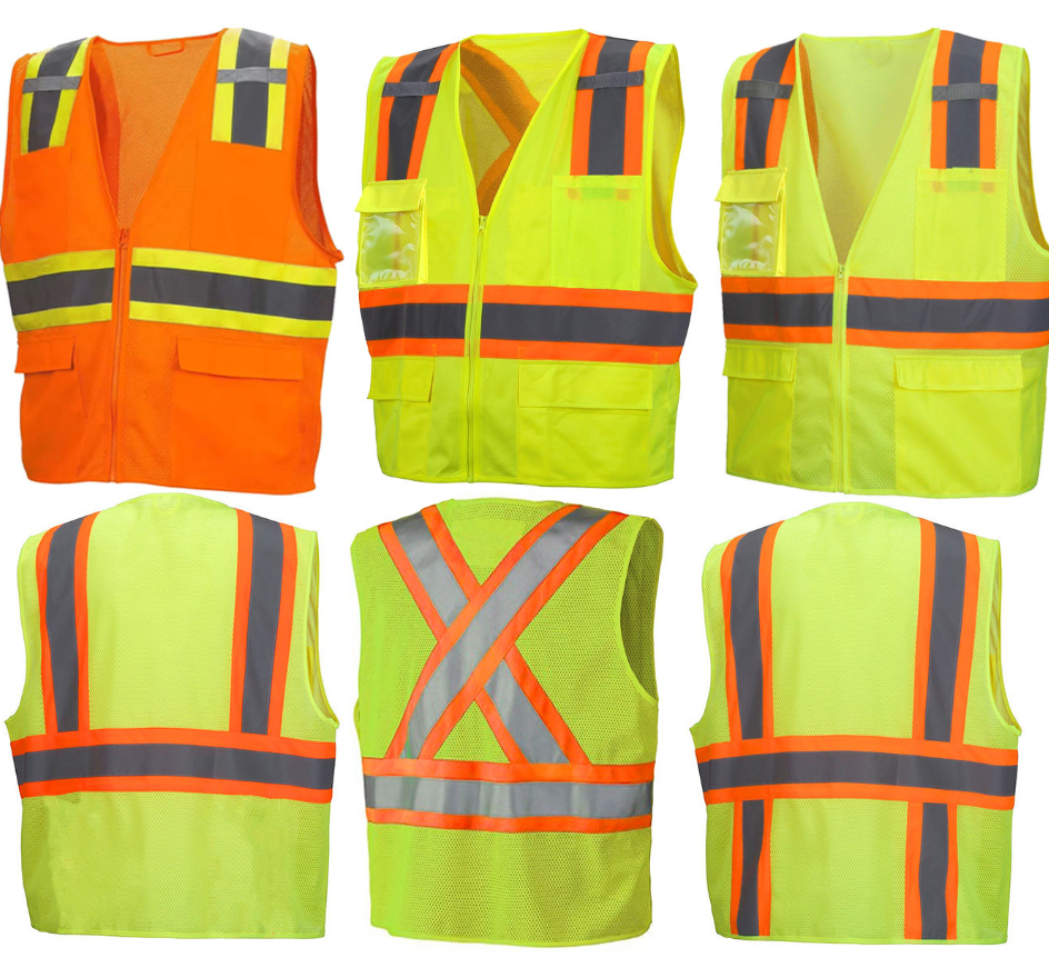 Reflective safety vest 0504032