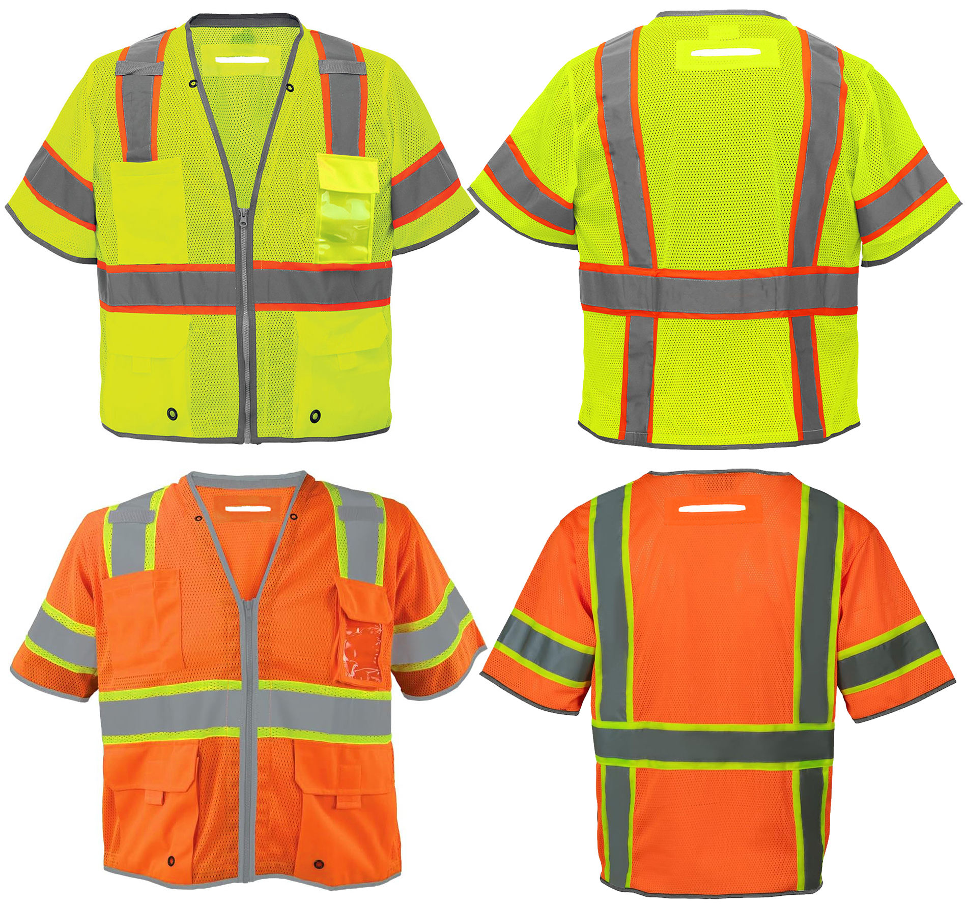 Reflective safety vest 0504036