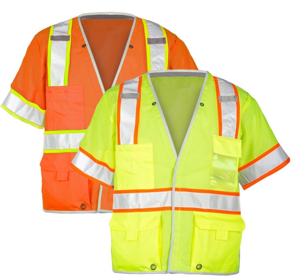 Reflective safety vest 0504037