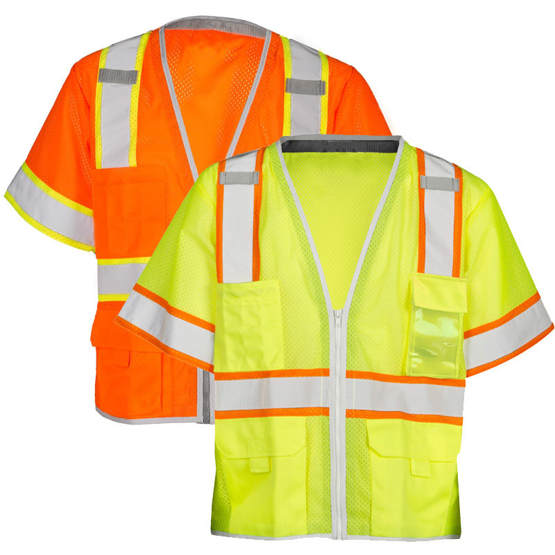 Reflective safety vest 0504038