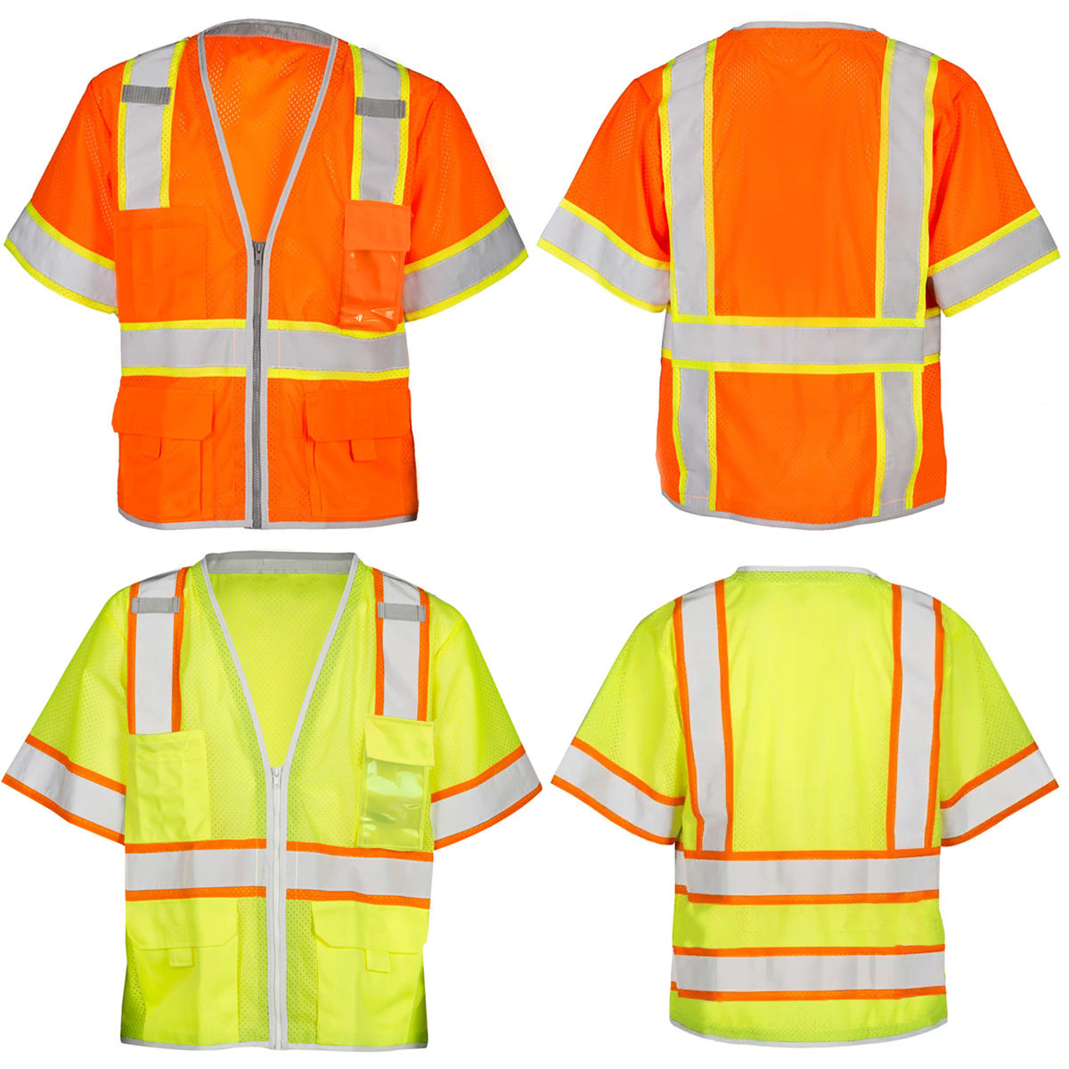 Reflective safety vest 0504038
