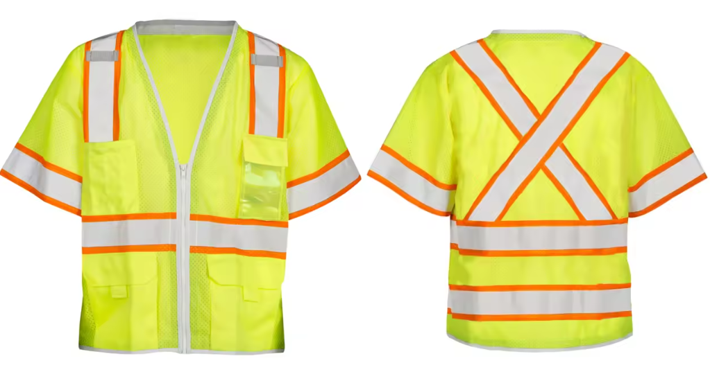 Reflective safety vest 0504039