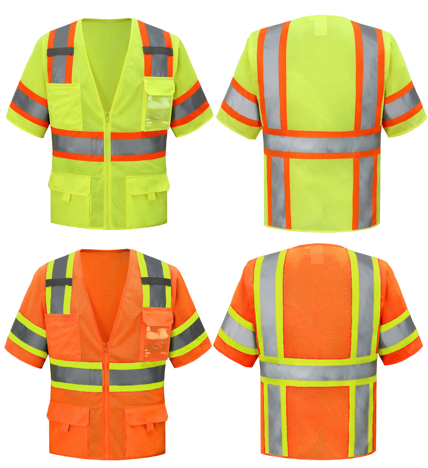 Reflective safety vest 0504040