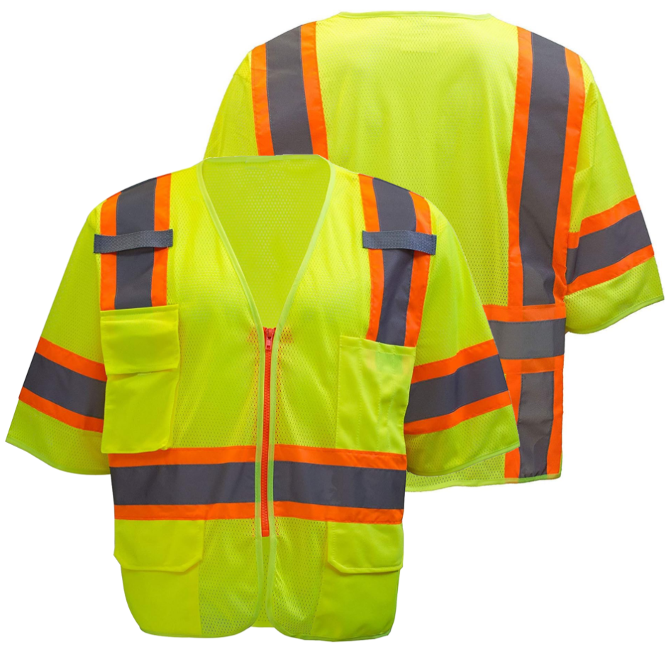 Reflective safety vest 0504043