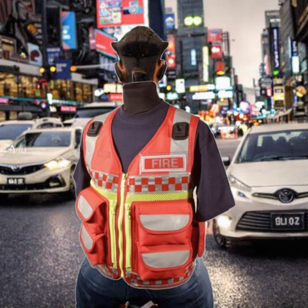 Reflective safety vest 0504046