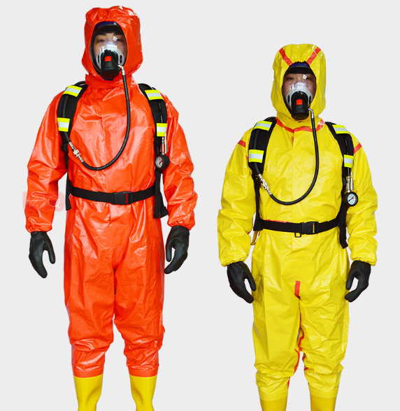 Acid and alkali resistant chemical protective suit 0502002