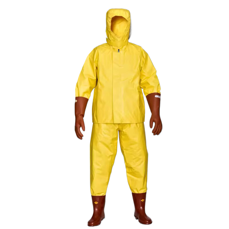Acid and alkali resistant chemical protective suit 0502003