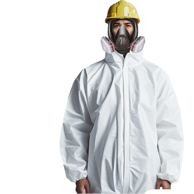 Acid and alkali resistant chemical protective suit 0502005