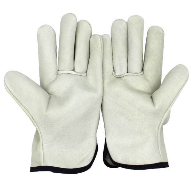 Welded leather gloves 0606002
