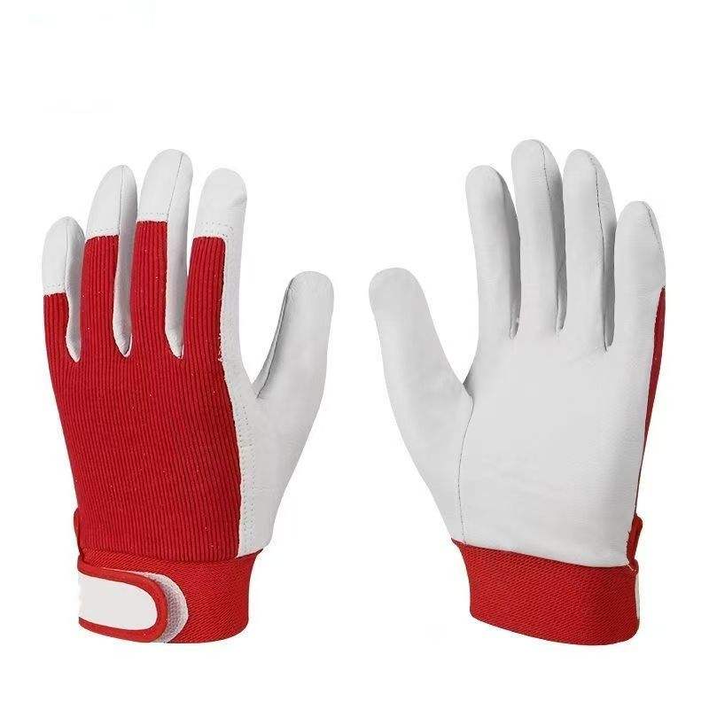 Welded leather gloves 0606003