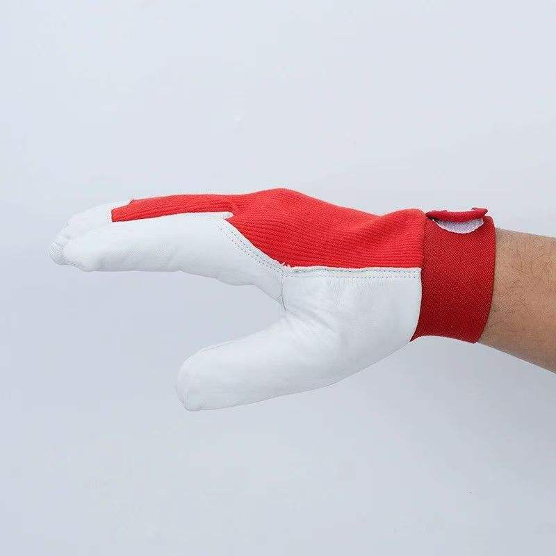 Welded leather gloves 0606003