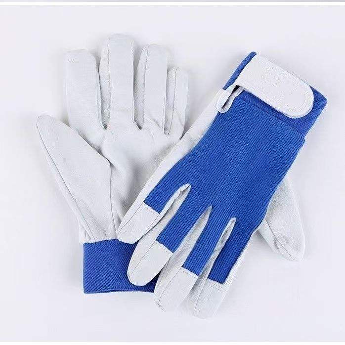 Welded leather gloves 0606003