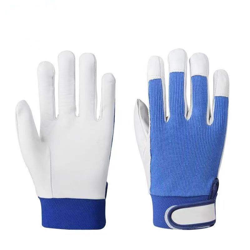 Welded leather gloves 0606003