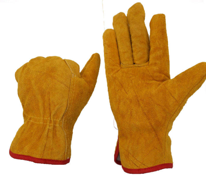 Welded leather gloves 0606005
