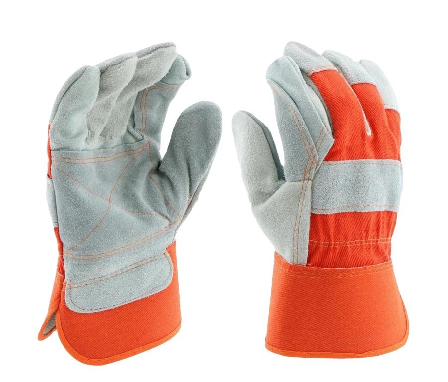 Welded leather gloves 0606007