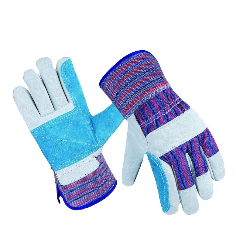 Welded leather gloves 0606007