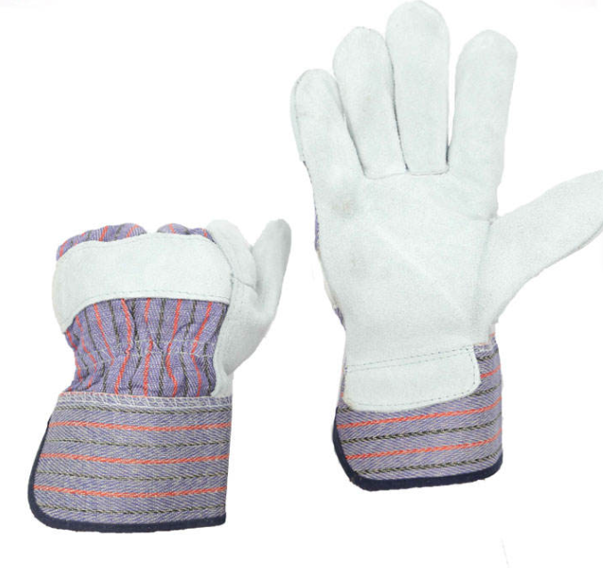 Welded leather gloves 0606007