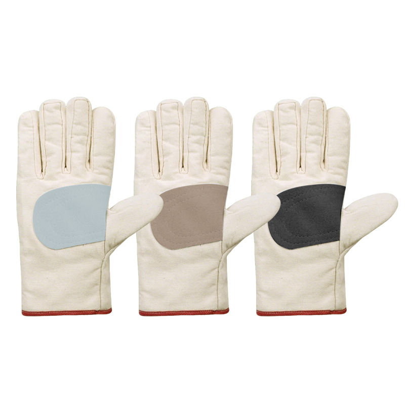 Welded leather gloves 0606008
