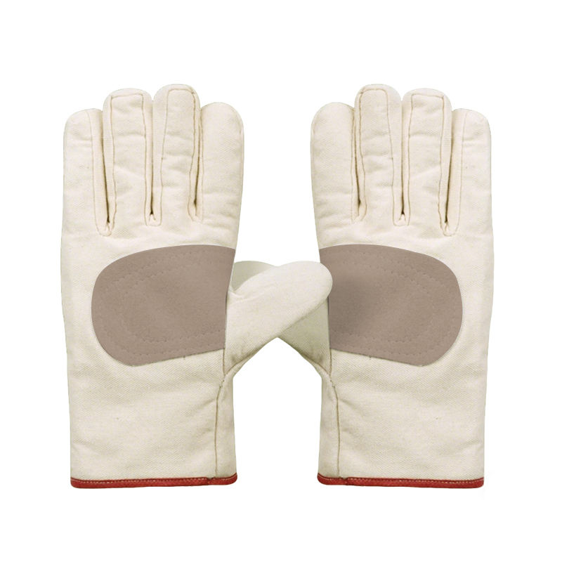 Welded leather gloves 0606008