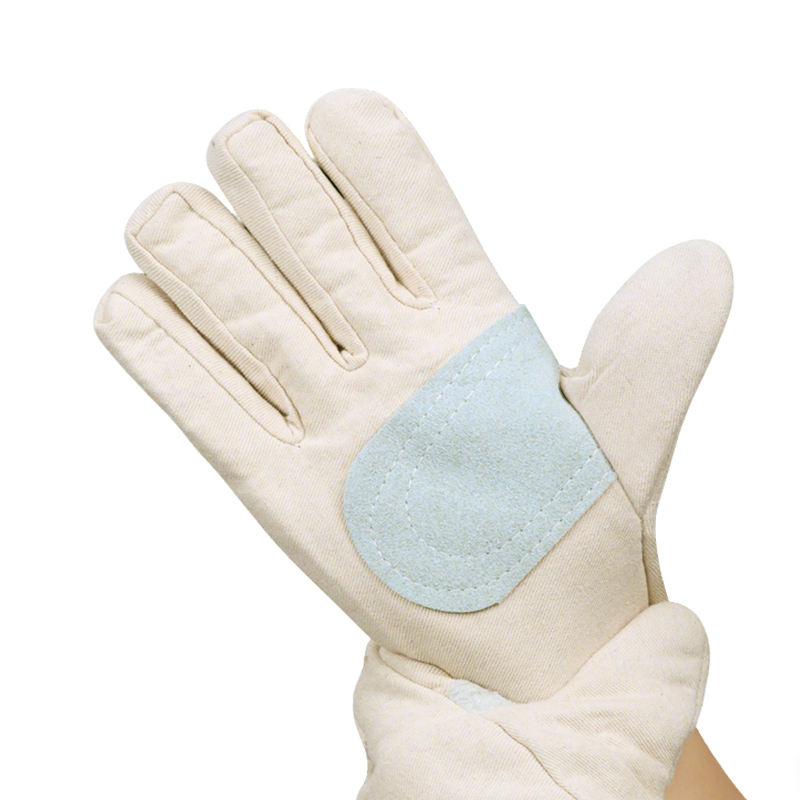 Welded leather gloves 0606008