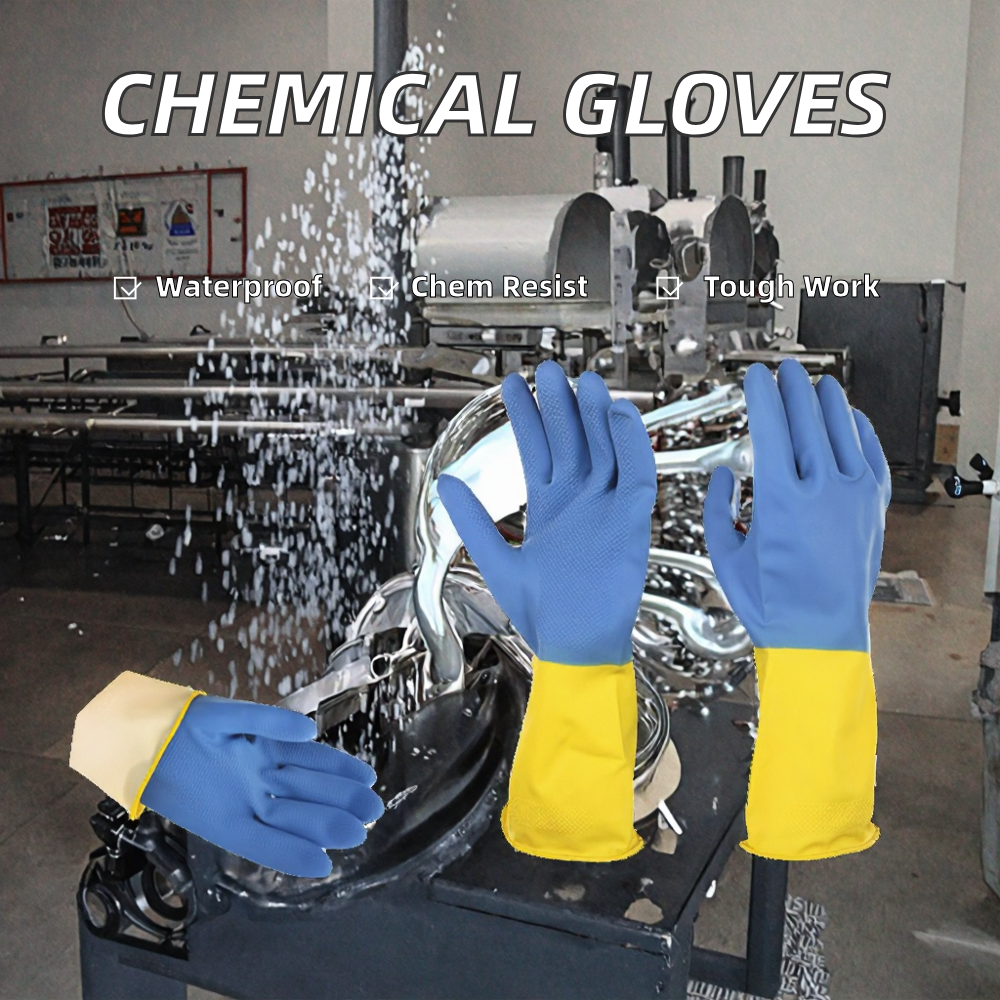 Acid-alkali resistant gloves 0608002