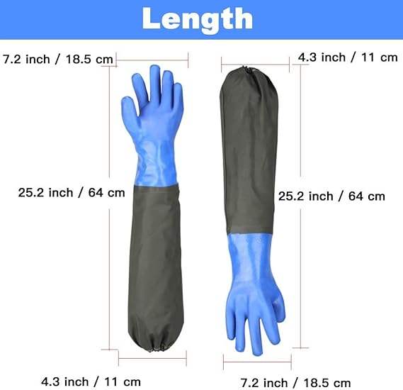 Acid-alkali resistant gloves 0608005
