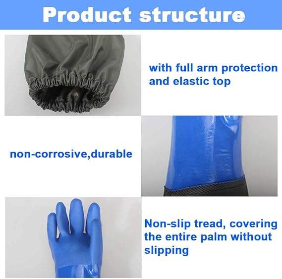 Acid-alkali resistant gloves 0608005