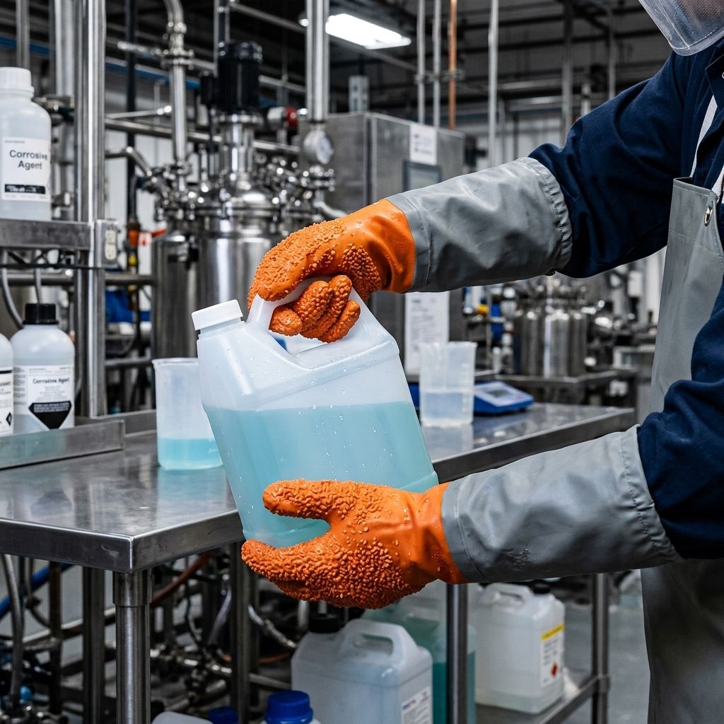 Acid-alkali resistant gloves 0608006