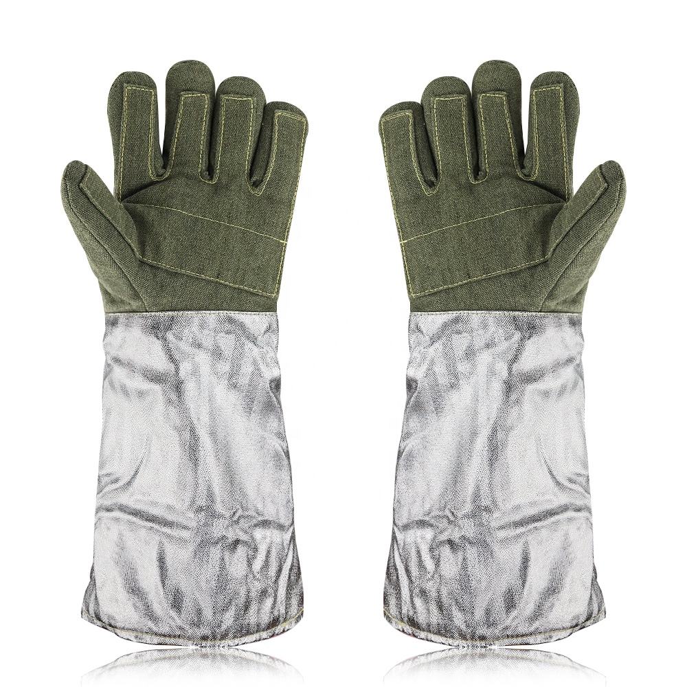Welded leather gloves 0606009