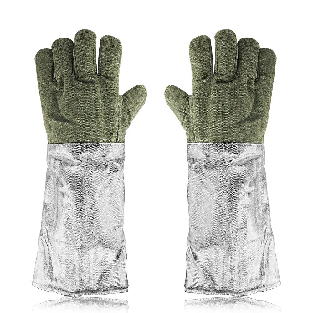Welded leather gloves 0606009