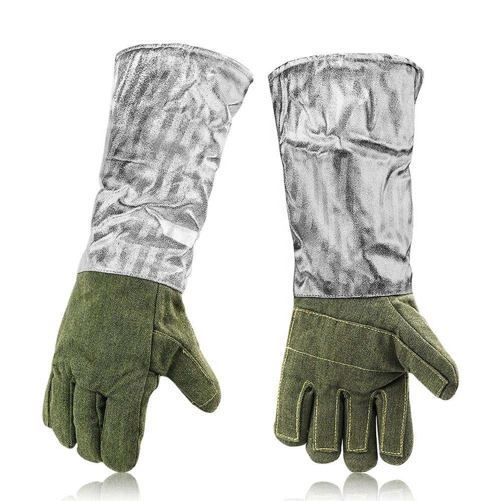 Welded leather gloves 0606009