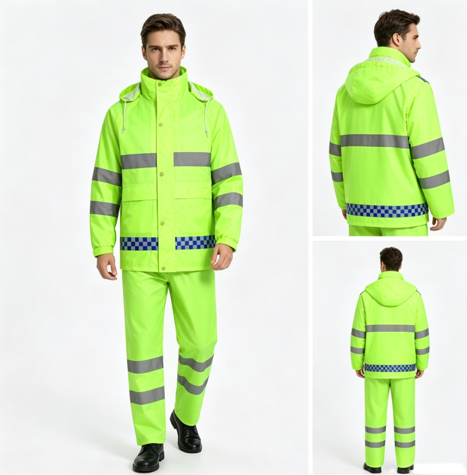 Reflective raincoat 0509009