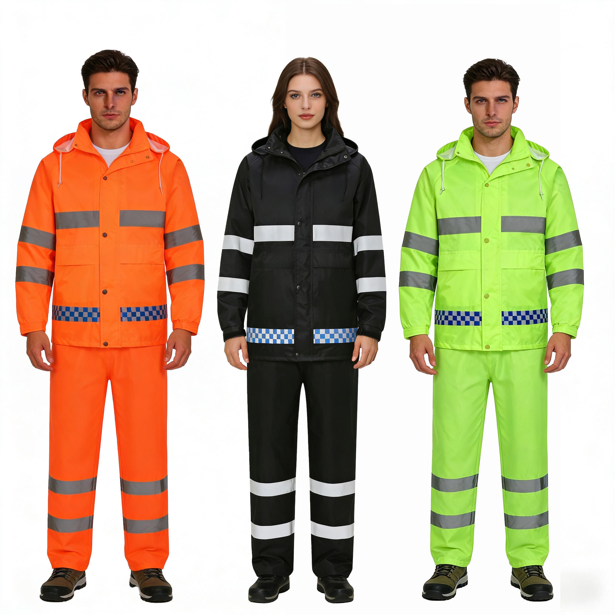 Reflective raincoat 0509009