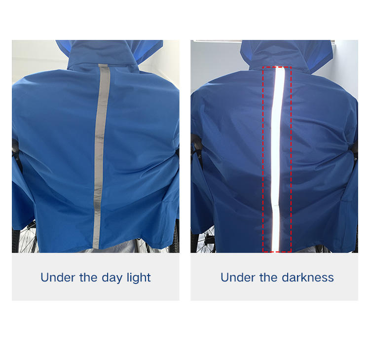 Reflective raincoat 0509029
