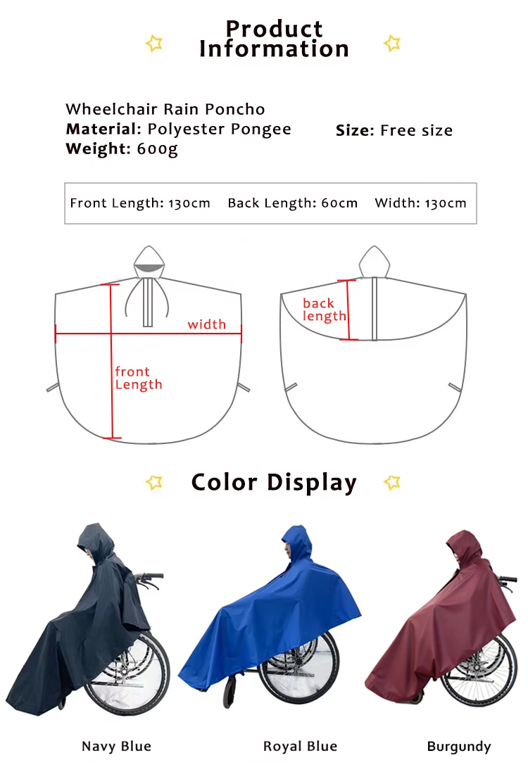 Reflective raincoat 0509029