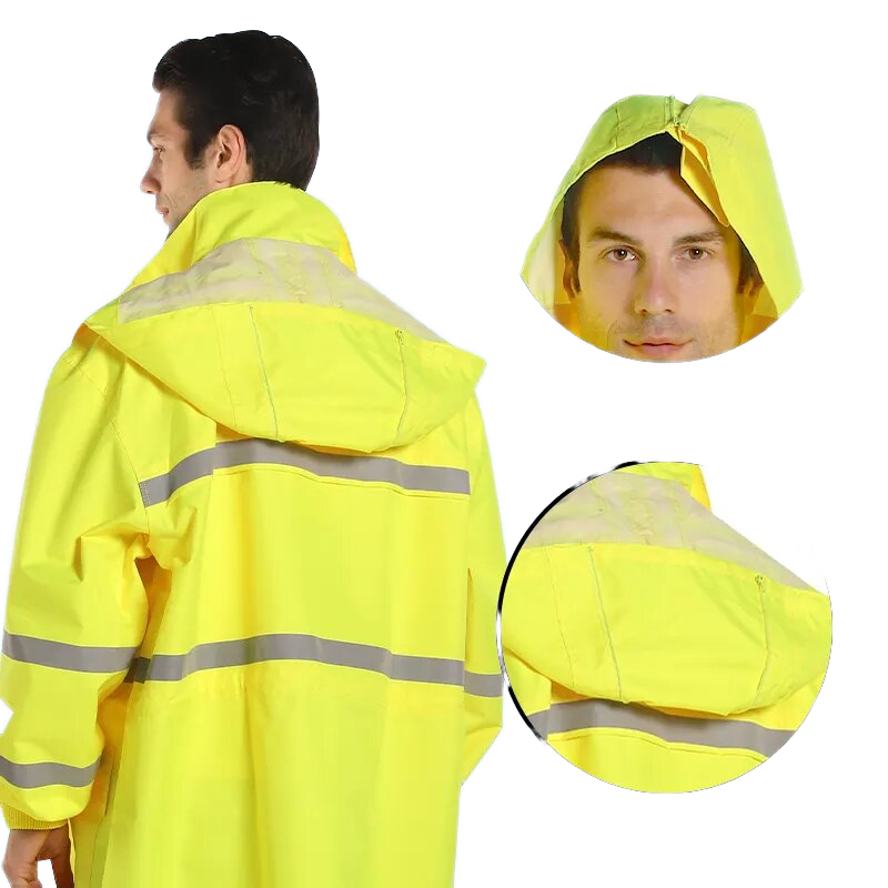 Reflective raincoat 0509033