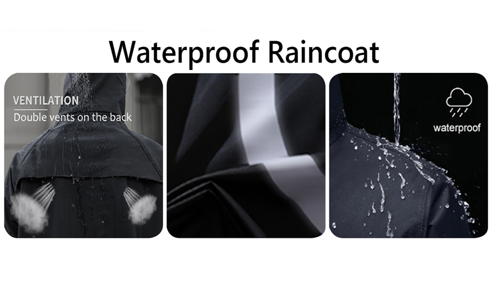 Reflective raincoat 0509033